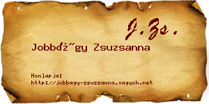 Jobbágy Zsuzsanna névjegykártya